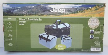 Jeep 2pc XL Travel Duffel Set New In Box