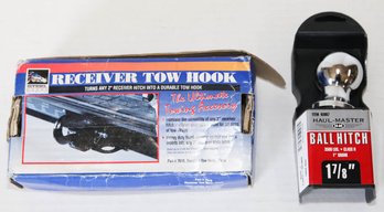 Receiver Tow Hook And 1 7/8' Hitch Ball New*