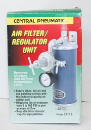 Central Pneumatic Air Filter Regulator Unit New In Box