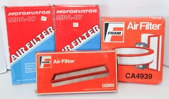 Motivator And Fram Air Filters New In Box