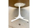 5452 Designed By Irving Harper For George Nelson Herman Miller Low Profile Round White Table