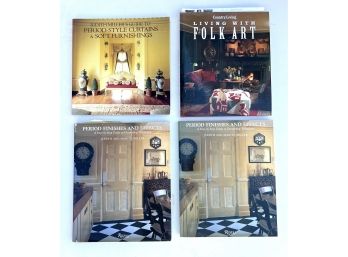Period Furnishings & Effects, Living With Folk Art And Period Style Curtains & Furnishings Books