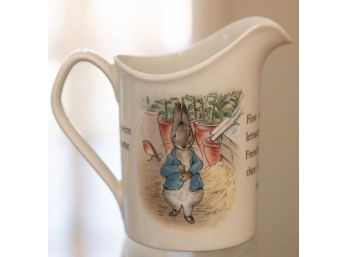 Beatrix Potter Peter Rabbit Wedgwood Creamer
