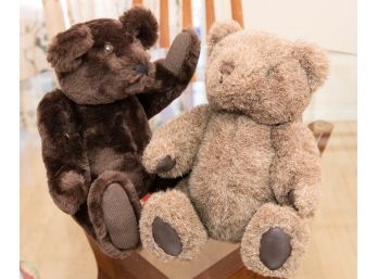 Anns Bear Collection Articulated 13'Teddy Bear And Gund Bear
