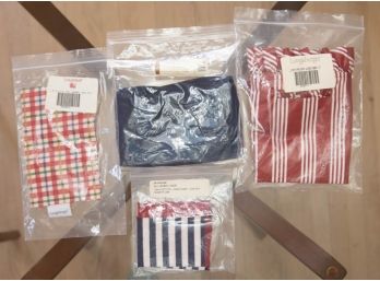 Longaberger Basket Liners Including Winter Wishes Cherry Red And All Star Liner New In Package