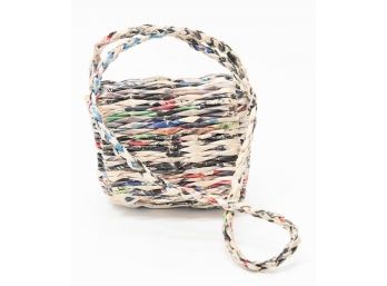 Recycled Rolled Magazine Purse