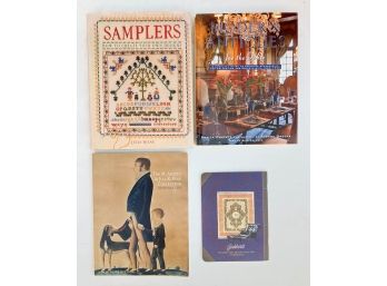 Modern Antiques For The Table, Samplers Books And Auction House Catalogs