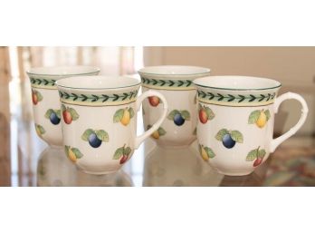 Villeroy And Boch French Garden Florence Mug Set Of 4
