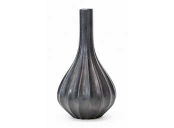6.5' Jonathan Adler Pot A Porter Brown Bud Vase