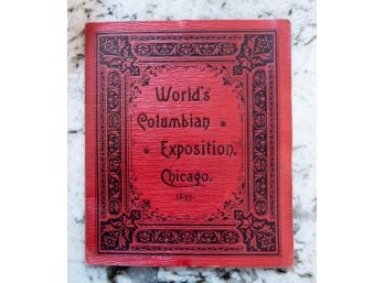 1893 Worlds Columbian Exposition Chicago