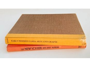 Early Pennsylvania Arts And Crafts And The New Yorker 1955-1965 Album Books