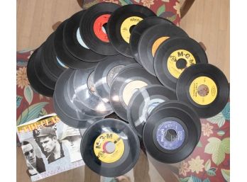 Lot Of 45s Including The Clash