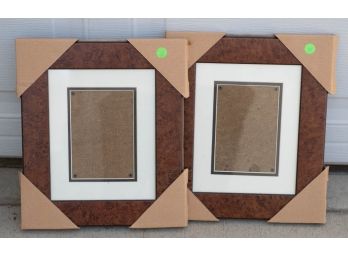 Burl Style Picture Frames