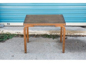 Mid Century Side Table Believed To Be Alvar Aalto