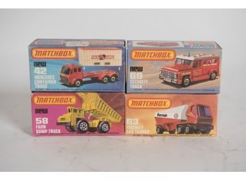 1978  Matchbox Die Cast Including Security Truck