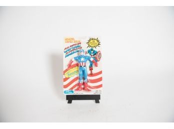 1989 Just Toys Twistables Marvel Super Hero Action Figure Captain America