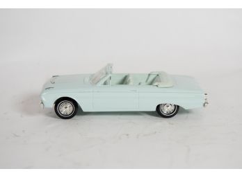 1963 Baby Blue Ford Falcon Plastic Promo Car