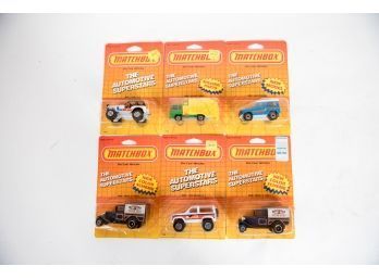 1986-87 Matchbox The Automotive Superstar New Model Die Cast Including Land Rover