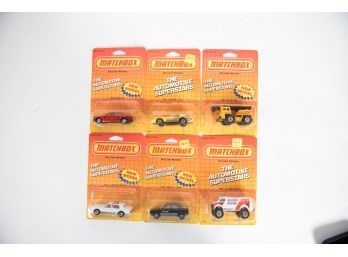 1986-87  Matchbox The Automotive Superstar New Model Die Cast Including Chevy Van