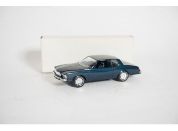 1979 Blue Monte Carlo Plastic Promo Car 8'