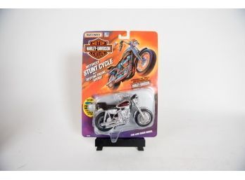 1991 Matchbox Harley Davidson Motorized Stunt Cycle FXR Low Rider Model