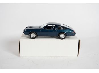 1979 Metallic Blue Mona Plastic Promo Car