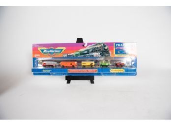 1989 Galoob Micro Machines Transcontinental Freight Train Set