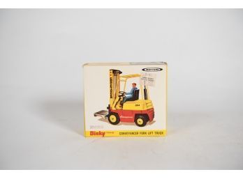 Diny Toys Conveyancer Fork Lift Truck #404 Die Cast Model 4'