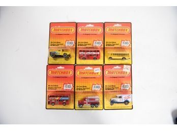 1986-87 Matchbox New Color Die Cast Including Peterbilt Tanker