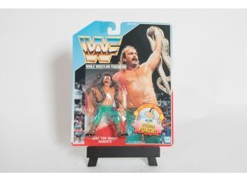 1990 Hasbro World Wrestling Federation Action Figure Jake The Snake Roberts