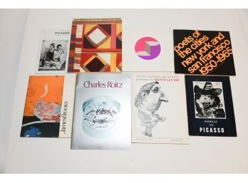 Lot Of Art Books Including James Brooks And Davis Levine