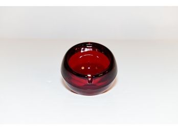 4' Viking Ruby Orb Ashtray