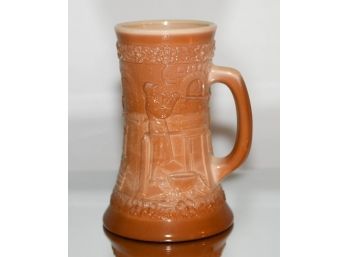 7' Fenton Chocolate Slag Craftsman Stein