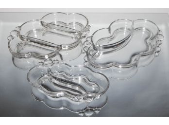 Duncan & Miller Divided Relish Trays