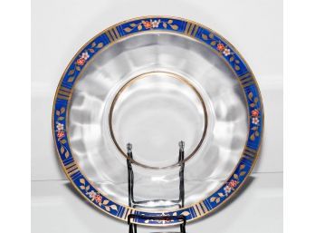 13' Bohemian Style Glass Plate