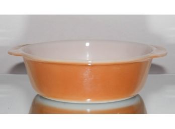 1.5 Quart Fire King Anchor Hocking Copper Tint Oven Dish