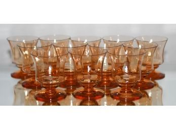 Fostoria Amber Seville 3.5' Glasses (12)