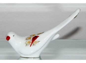 Fenton Cardinal Hand Painted Happiness Bird