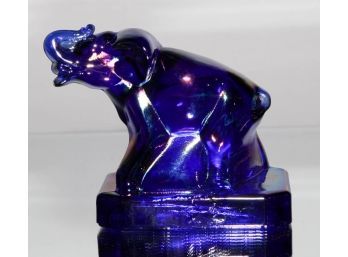 Boyds Zac The Elephant Cobalt Carnival