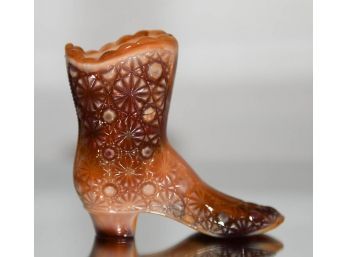 4' Fenton Chocolate Slag Daisy Boot