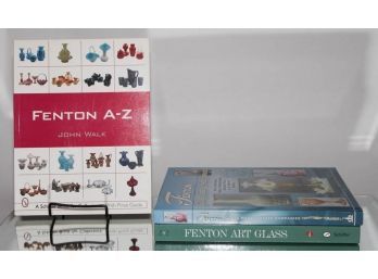 Fenton Hardcover And Softcover Art Glass Books