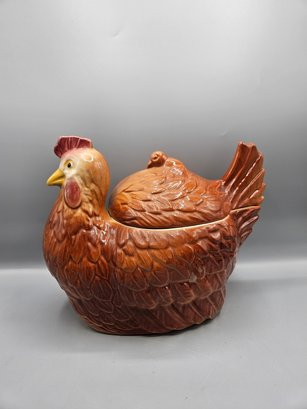 Vintage Papco Hen Cookie Jar