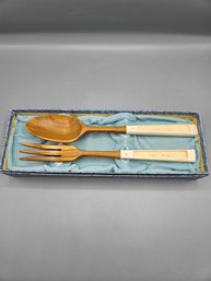 Vintage Eskimo Salad Fork And Spoon