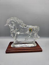 Waterford Legend And Lore  Crystal Unicorn