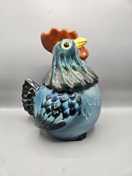 Rare Metlox Pottery Poppy Trail Rooster Cookie Jar