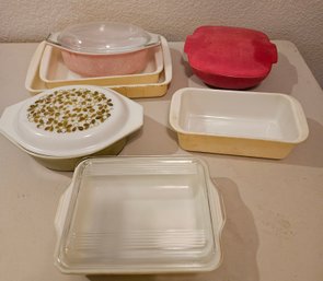 Lot Of Vintage Pyrex