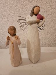 Pair Of Willow Tree Figurines