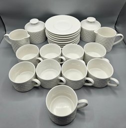 Apropos Rattan Fine China Set