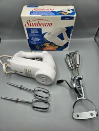 Sunbeam Mixer With Handheld Mixer