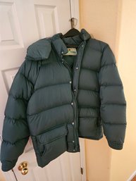 Eastern Mountain Sports Green Down Jacket